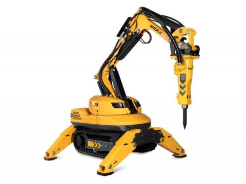 Robot de demolición Brokk 110