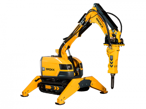 Robot de demolición Brokk 200