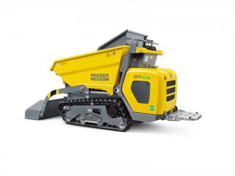 Dumper de oruga a batería