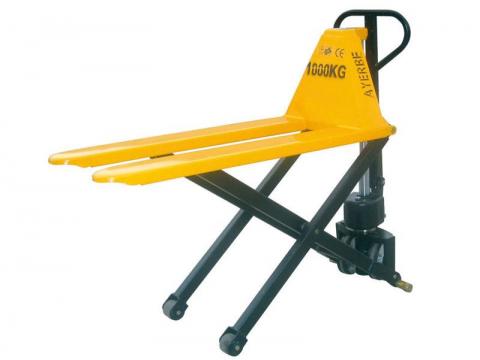 Transpaleta tijera altura 80 cm